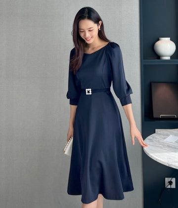 Preah Satin Belt One Piece